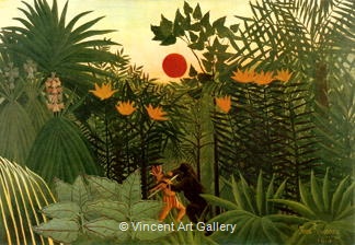 Virgin Landscape by Henri  Rousseau