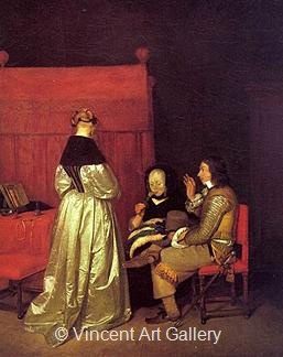 Paternal Advice by Gerard ter Borch